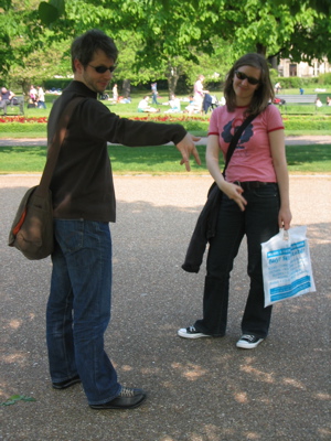 stand off in regent's park